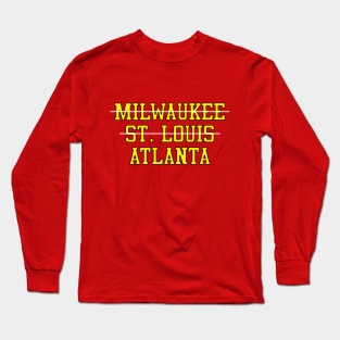 Milwaukee St. Louis Atlanta Basketball Long Sleeve T-Shirt